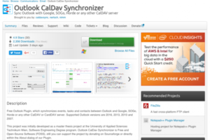 Outlook CalDAV Synchronizer